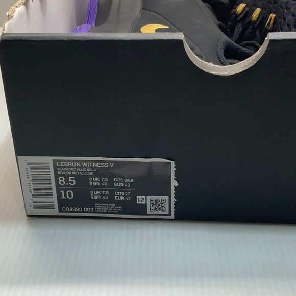 Nike men Lebron witness v size 8.5 - Picture 6 of 6